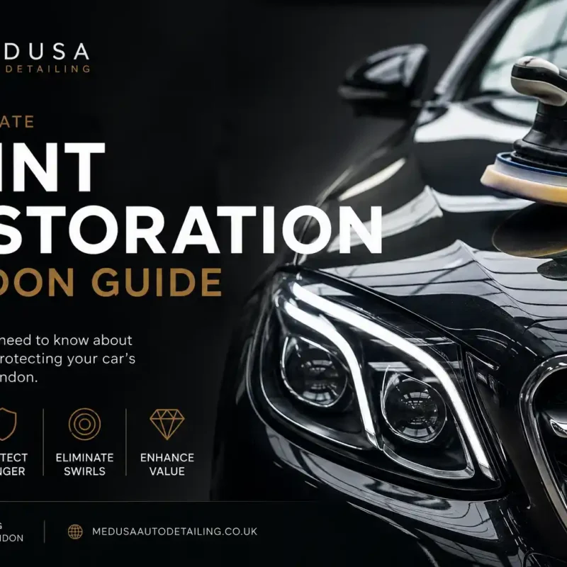 professional paint restoration service restoring gloss in London